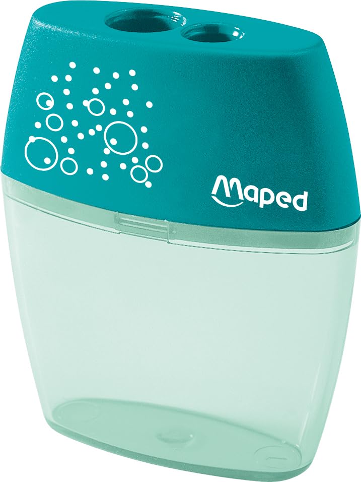 Maped Shaker 2 Hole Sharpener, Assorted Colors (634755)