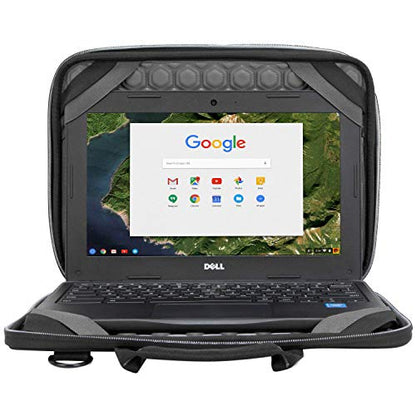 Targus Work-in Plus Case for 11.6-Inch Laptop Chromebook, Black (TED014GL) - size: 11.6 inch, style: Plus Case
