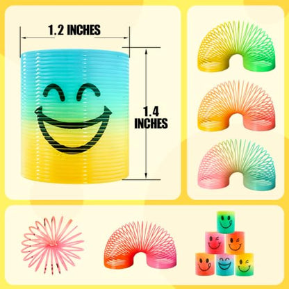 Cocurb 384 PCs Mini Spring Party Favors for Kids 4 to 8, 4 Assorted Designs | Fun Goodie Bag Stuffers for Birthdays Classroom Prizes, and Small Toys Present 4 Smiles - style: Pack of 384