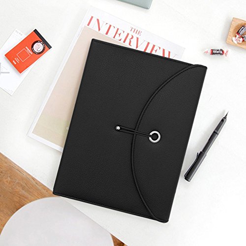Filing Folders, Pocket Folders File Folders Letter Size Folders with Pockets Expanding File Folder Pocket Folder PU Leather 13 Pockets A4 Letter Size Document Organizer - size: 12.99" x 9.72" x 1.77"