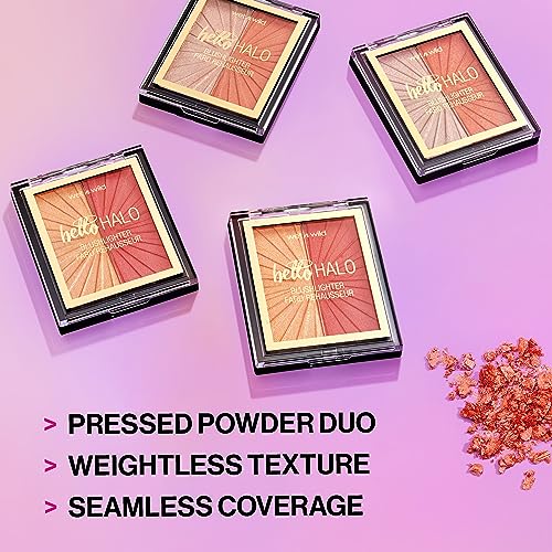 wet n wild MegaGlo Blushlighter, Blendable Blush & Highlighter Set, Shimmery Metallic Finish, I Met Someone - color: 1- I Met Someone