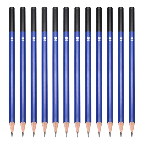 PATIKIL HB Drawing Pencils for Sketching, 12PCS Sketch Pencils for Drawing Art Pencils Graphite Wood Pre-sharpened for Drawing Sketching Artists, HB Pencils - size: 1 Count (Pack of 1), style: HB