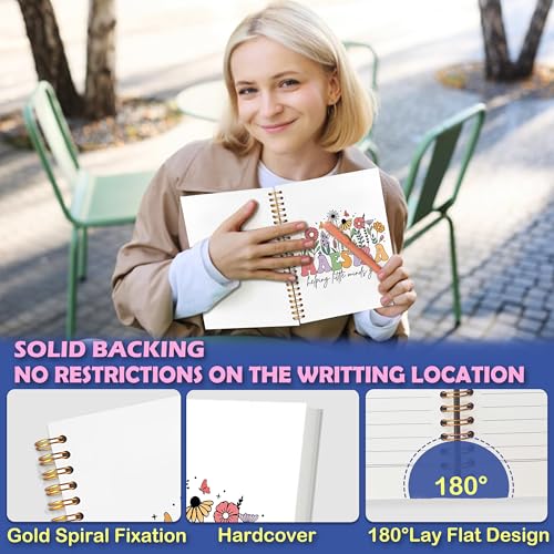 JUDFNCDE Teacher Maestra Appreciation Gifts, Regalo Para Maestra,Helping Litlle Minds Grow Floral Hardcover Notebook Journal 5.5 x 8.3 - color: Maestra-Floral
