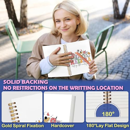 JUDFNCDE Teacher Maestra Appreciation Gifts, Regalo Para Maestra,Helping Litlle Minds Grow Floral Hardcover Notebook Journal 5.5 x 8.3 - color: Maestra-Floral