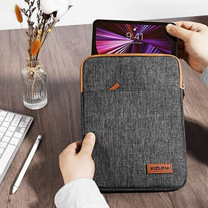 KIZUNA 8 Inch Tablet Sleeve Case Shockproof Water-Resistant Bag for 7.9" Tablet/iPad mini 4 3 2/Samsung Galaxy Tab A/ 8" Pro/Tab 3 7.0 Lite/S2 8/E 8, LG Huawei M5/ASUS ZenPad Protective Bag - Brown - color: Brown, size: 7.9-8 Inch / 7.9" iPad mini
