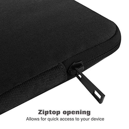 MoKo 9-11 Inch Tablet Sleeve Bag Padded Protetive Carrying Case | Fits New 11inch iPad Air M4, iPad A16 2025, iPad Pro 11 M4, Air 5/4/3, iPad 10/9/8th Gen, Tab S8/S9 11", Black - color: Black, size: 9-11 inch
