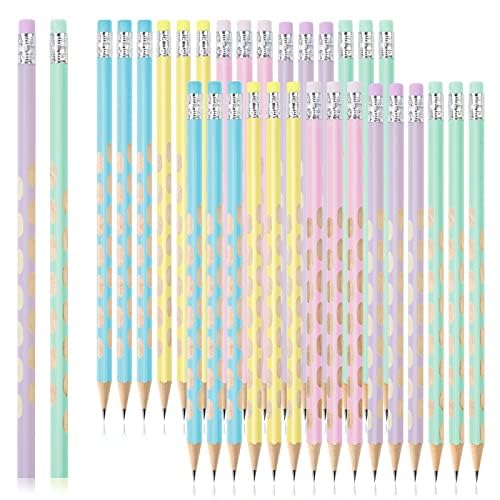 Ainiv 30PCS #2 HB Pencils With Eraser, Cute Wood-Cased Graphite Pencils, Gift Set for Kids, Adults, School, Office, Wedding Party Favors - color: 30 Cave Pencils