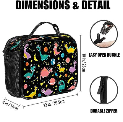 Dinosaur Lunch Bag Reusable Insulated Lunch Box Keep Food Cooler Thermal Lunch Tote for Women Men - color: Dinosaur