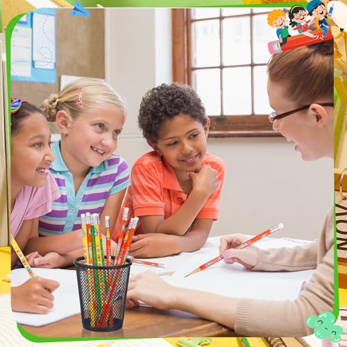 Tenceur Third Grade Pencils, 48 Pcs 3rd Graders Pencils with Erasers, 3 Motivational Designs, Welcome to Third Grade Student Gifts from Teacher, Classroom Rewards Back to School Supplies - color: 3rd Graders