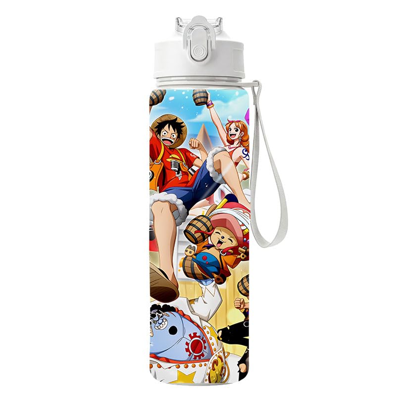 Cartoon Huntrix Water Bottle for Girls, 25oz Leak Proof with Straw Lid, Gifts for Girls (One Piece) - color: one piece