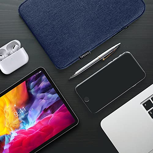 TiMOVO 9-11" Tablet Sleeve Bag, Dark Blue | Fit iPad 11" A16 2025 / 10.9"/10.2" / Air 11" 5/4 Gen / Galaxy Tab A9+/A11Plus 11", Fit Smart Keyboard - color: Indigo, size: 9-11 Inch