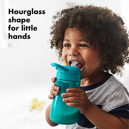 OXO Tot Adventure Water Bottle Teal, Plastic - color: Teal, size: 12 Ounces
