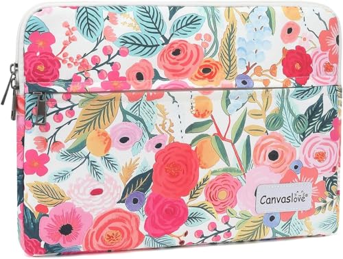 Laptop Sleeve Bag Case with Pocket for MacBook Air 13 inch,iPad Pro 13 inch and 12.5 inch-13.3 inch Notebook Computer Laptop (Floral) - color: Floral, size: 12.5 inch-13.5 inch