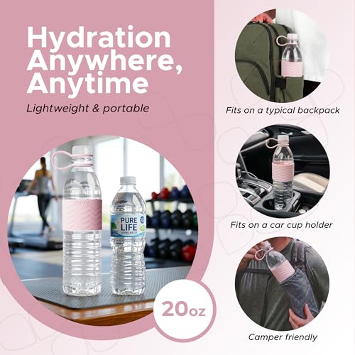 Copco – Hydra Hydra 20 Oz Water Bottle - Pink - color: Light Pink