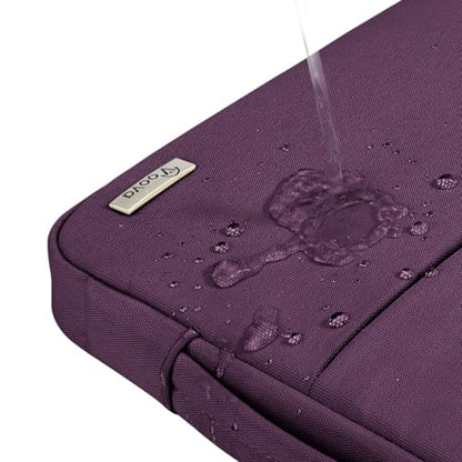 Voova Laptop Sleeve Carrying Case 15.6 16 Inch,Slim Computer Cover Bag Compatible with MacBook Pro 15/16, Dell xps 15,15-16 Inch HP Dell Asus Laptop, Dark Purple - color: Dark Purple, size: 15.6-16 Inch