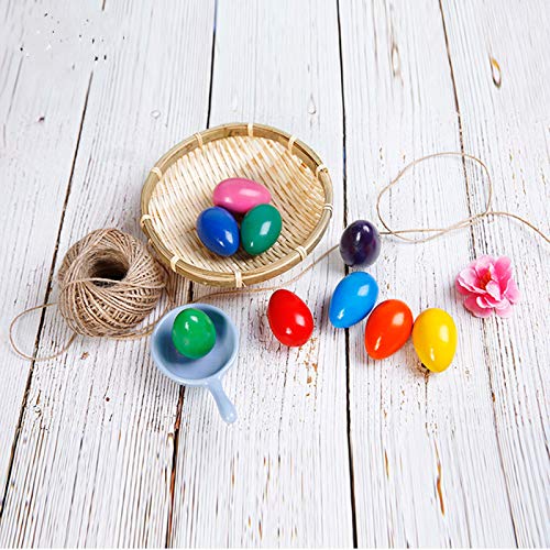 9 Colors Egg Crayons for Toddlers, Washable Non-Toxic Palm Grip Stackable Crayons, Easter Gift for Kids Boys Girls