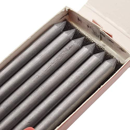 5.6MM Mechanical Pencil Leads - Graphite, Soft, Medium, Hard - Clutch Pencil Refills for Drafting, Sketching, Crafting, Wood Working - 6 PCS - color: Graphite 5.6mm Refills - 6 pcs