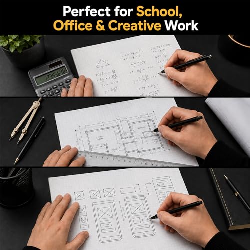 8.5x11 Graph Paper Pad, 80 GSM, 1 Pack, 50 Sheets | Letter size graph paper for school, office, and study sessions