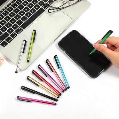 150 Pcs Styluses Pens for Touch Screens Universal Stylus Compatible with Touch Screens Capacitive Stylus Compatible with All Universal Touchs Screen Devices, 10 Colors