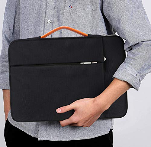 Lacdo 360° Protective Laptop Sleeve Case for 13 inch MacBook Air M5 A3449 (2026), M4 A3240 2025, M3 A3113 A2681 A2337 | 13" MacBook Neo A18 Pro A3404 (2026) | iPad Air/Pro 13 M5 Computer Bag, Black - color: Black, size: New MacBook Air/Neo/Pro 13 Inch