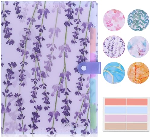 Forest Series Expanding File Folder Stylish Funky Cute Retro Document Organizer with Natural Scenes for Students,Teachers & Freelancers - Purple Lavender - color: Nature/Purple Lavender