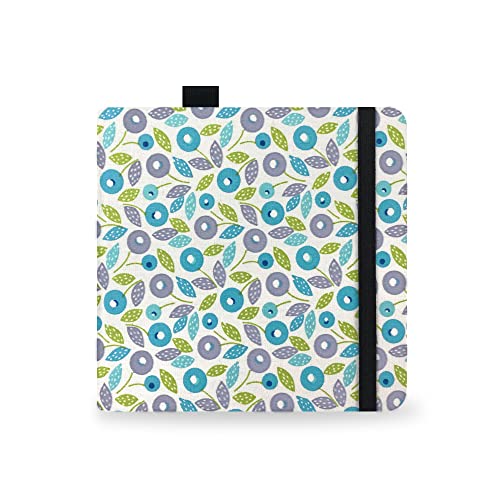 Watercolor Paper Sketchbook,5x5 Inch Mixed Media Notebook,140lb/300gsm Artist Heavyweight Paper,20 Sheets Small Travel Drawing Journal for Adults,Painting,Watercolors,Art Supplies,Blueberry Leaves - color: 5x5 inch-300gsm-blueberry leaves