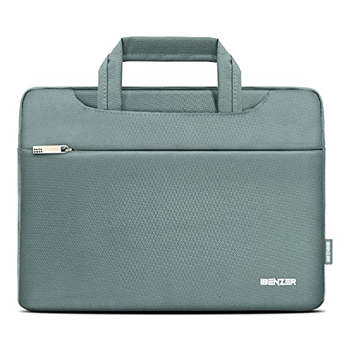 IBENZER Laptop Sleeve Bag for MacBook Air/Pro 13 13.3 14 inch, Carrying Case for 13 in Surface/HP/Dell/Lenovo Chromebook, Laptop Cover for M1 M2 Mac Air/Pro 13"-14”, Midnight Green BG13-MTGN - color: Midnigt Green, size: 13 INCH