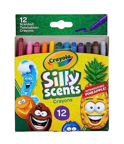 Crayola Silly Scents Twistables Crayons, 12 Count, Coloring Supplies, Gift for Kids