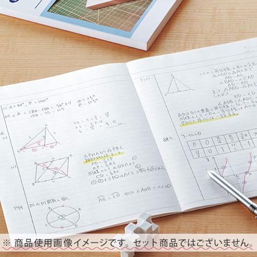 KOKUYO Composition Notebooks, 5 Pack Campus Semi-B5 Comp Book with Dot A 7mm Ruled, 30 Sheets, School Lined Notebook in Black, Journal Notebook for Women Work Study Note Taking. (NO-3CDATNX5) - color: Black