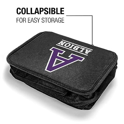 Albion College Primary Logo Lunch Bag For School Office Work, BPA Free - color: Albion College