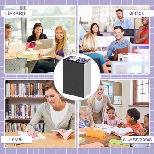 Fainne 100 Pack A5 Composition Notebooks Bulk College Ruled Composition Notebooks Marble Covers Notebook for Student Classroom Office Supplies 30 Sheet/60 Page(Purple) - color: Purple