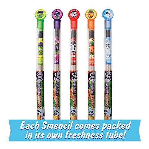 Halloween Smencils Cylinder - HB #2 Scented Smelly Pencils, 50 Count - Gifts for Kids, Party Favors, Classroom Rewards - color: Halloween