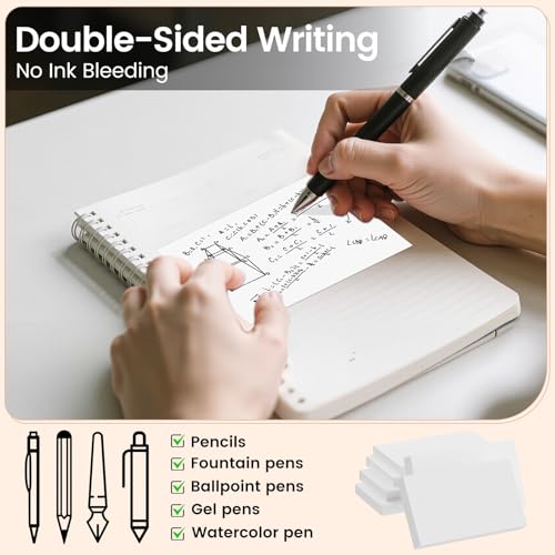300sheets Index Cards 3x5 Inch, White Flash Cards, Blank Note Cards | Ciphyfee Notecard 3x5 Paper For Studying, School Supplies, College, Office And Home Organization, Note Taking Supplies - color: White
