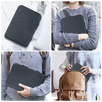 MoKo 9-11 Inch Tablet Sleeve Bag Carrying Case Fits New 11inch iPad Air M4, iPad A16 2025, iPad Pro 11 M4, Air 5/4/3, iPad 10/9/8th Gen, Tab S8/S9 11", Tablet Carrying Case, Space Gray | Carrying Case - color: Space Gray, size: 9-11 inch