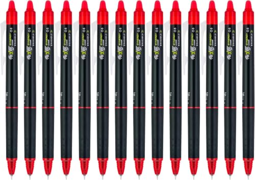 PILOT, FriXion Synergy Clicker Erasable, Refillable, Retractable Gel Ink Pens, Extra Fine Point 0.5 mm,Red, (Pack of 98) - color: Red, size: 1 Count (Pack of 98)