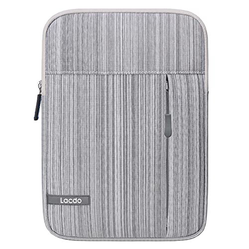 Lacdo Tablet Sleeve Case for 11 inch iPad A16 | 11 Inch ipad Air M4 M3 M2 | 11" iPad Pro M5 M4 | 10.9" ipad/ipad Air | 10.2" IPad | Samsung Galaxy Tab A9+, iPad Air Pro Case Protective Bag, Dark Gray - color: Dark Gray, size: 9-11 Inch