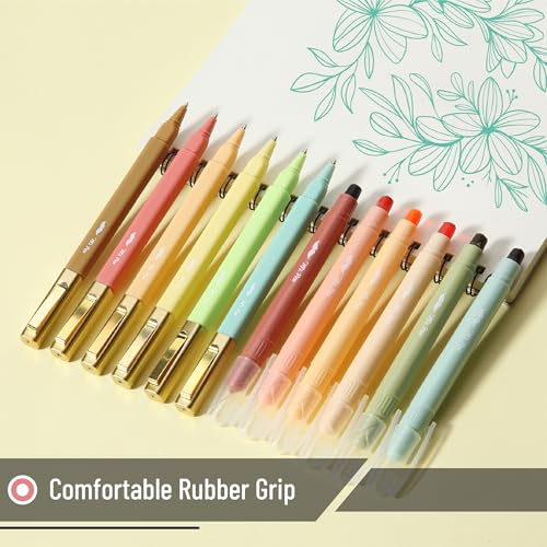 Mr. Pen- Bible Highlighters and Pens No Bleed with Case, 19 Pack | Colorful Ink Pens with 6x Refills for Highlighting, Bullet Journaling, Note-Taking, Summarizing, Bible Study, Planning
