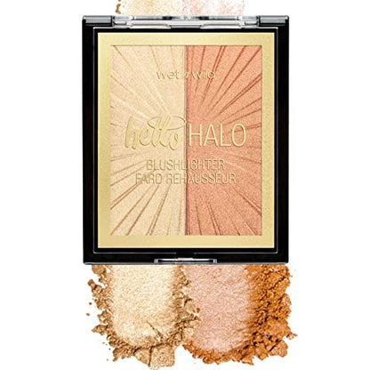 wet n wild MegaGlo Blushlighter, Blendable Blush & Highlighter Set, Shimmery Metallic Finish, I Met Someone - color: 1- I Met Someone