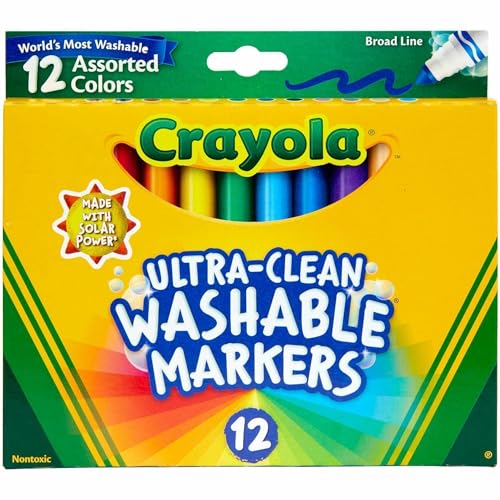 Crayola Ultra Clean Markers 12ct