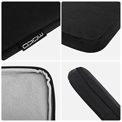 MoKo 9-11 Inch Tablet Sleeve Bag Carrying Case Fits New 11inch iPad Air M4, iPad A16 2025, iPad Pro 11 M4, Air 5/4/3, iPad 10/9/8th Gen, Tab S8/S9 11", Tablet Carrying Case, Black | Black - color: Black, size: 9-11 inch