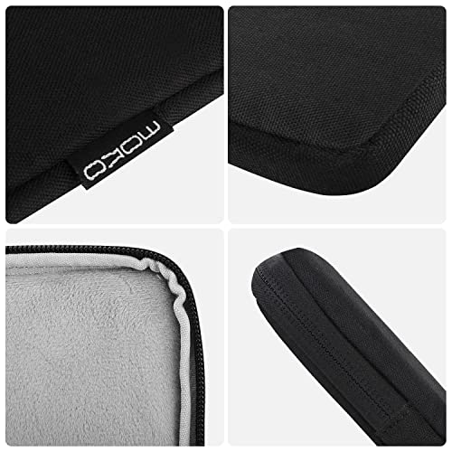 MoKo 7-8 Inch Tablet Sleeve Bag, Polyester Pouch Cover Case Fits iPad mini (A17 Pro) 8.3" 2024, iPad mini 6/5/4/3/2/1, Samsung Galaxy Tab S2 8.0, Tab A 8.0, ZenPad Z8s 7.9,Black - color: Black, size: 7-8 inch