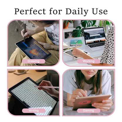 3 in 1 AMZ Tablet Pen for Fire Max 11 Stylus, Fire HD 10 Pen, Fire Tablet Stylus Pen, Stylus for Touch Screen Tablets (3in1-Rose Gold) - color: 3in1-Rose Gold