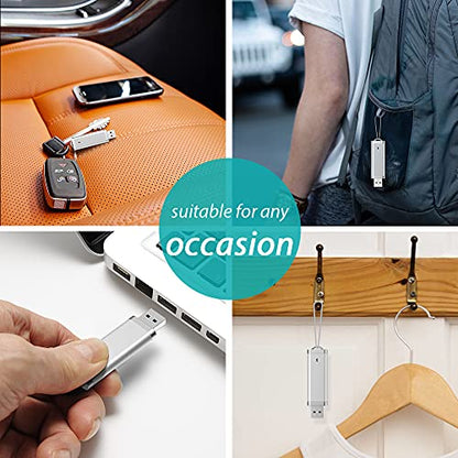 KEXIN 10PCS 8 GB Flash Drive Thumb Drive 8GB USB Drives Memory Sticks 8G Silver - color: Silver, size: 8G