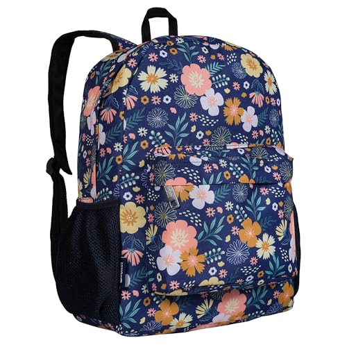 Wildkin 16-inch Kids Backpack – Durable, Padded & Spacious School Bag for Boys & Girls - Wildflower Bloom - color: Wildflower Bloom