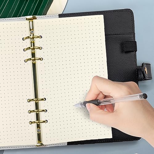 Spiral Notebook Refill,6 Ring Binder Refill,for Filofax/Personal Journal,Doted Paper 45sheets/90 pages, 100gsm quality,Harphia (A6 3.74 x 6.77'',Dotmattrix) - color: Dot Paper, size: A6