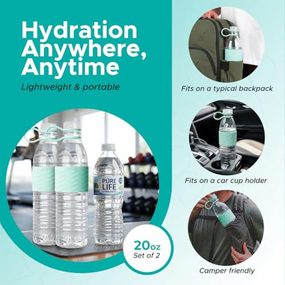 Copco Hydra Water Bottle 20 Oz - Robins Egg Blue, Set of 2 - color: Robins Egg Blue