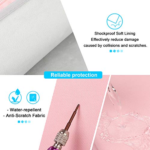 Lacdo Chromebook Case 11 Inch Laptop Sleeve for 11.6" Acer Samsung Dell Lenovo Chromebook ASUS L210 C202 / HP Stream, 11.6" MacBook Air, 13" Surface Pro 11th Copilot+PC/10/9/8/X/7 Computer Bag, Pink - color: Pink, size: 11-11.6 Inches