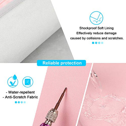 Lacdo Chromebook Case 11 Inch Laptop Sleeve for 11.6" Acer Samsung Dell Lenovo Chromebook ASUS L210 C202 / HP Stream, 11.6" MacBook Air, 13" Surface Pro 11th Copilot+PC/10/9/8/X/7 Computer Bag, Pink - color: Pink, size: 11-11.6 Inches