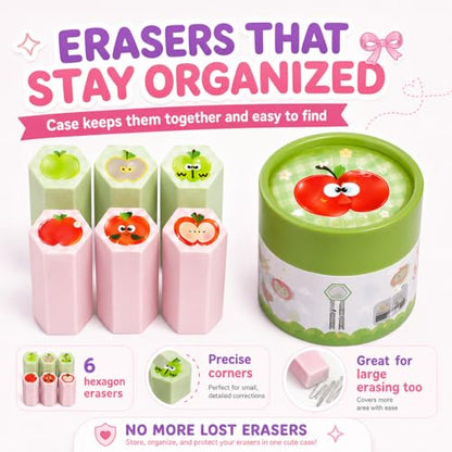 Small Cute Pink Standing Pencil Case with Supplies for Girls,Stand up Aesthetic Pouch,Pop up Bag Kawaii Kids Trendy School Stationery Set for Teens & Tweens,Back to School Gifts & College Essentials