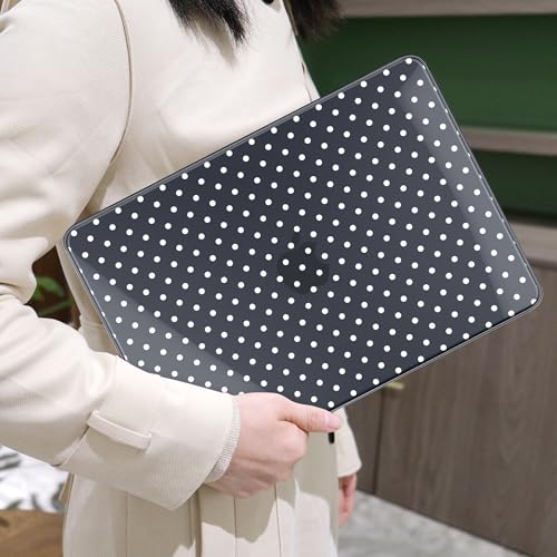 MEEgoodo 4-in-1 Printed Case for MacBook Neo 13 inch 2026 Release Model A3404, Laptop Hard Shell Cases with Keyboard Skin & Screen Protector & Webcam Covers, White Polka Dot - color: White Polka Dot
